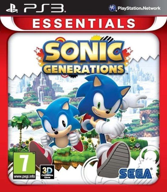 Sonic Generations - PlayStation 3 - Standard Edition