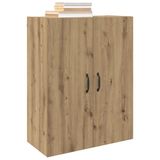 vidaXL Wandkast 2 stuks Artisan Eiken 69,5 x 34 x 90 cm Bewerkt hout
