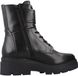 Geox D Felleny B Booties Zwart Leer EU 37 Vrouw