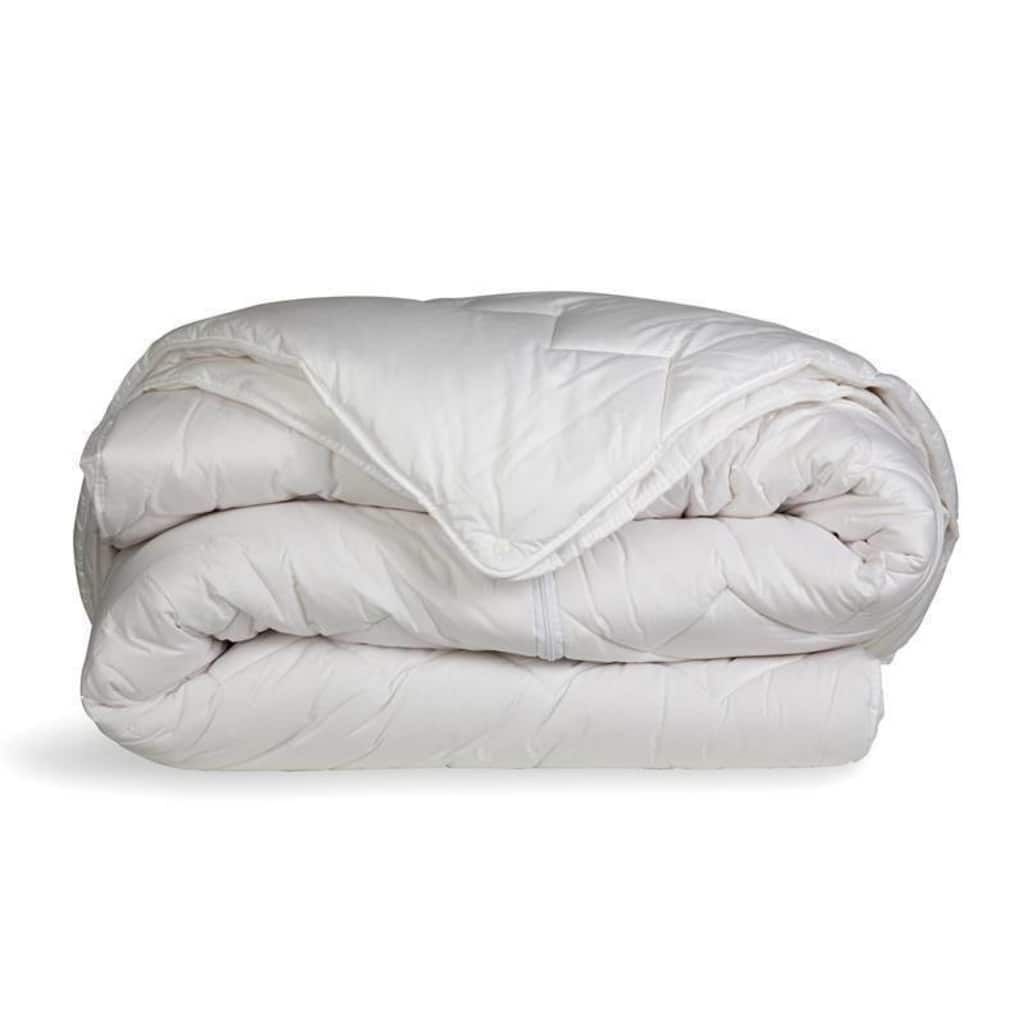 Snoozing Rhodos 4-seizoenen partnerdekbed - Katoen - Wit