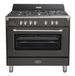 Boretti CFBG901AN3 Toscana Cuisinière à gaz - 90cm - 5 brûleurs - Four simple - AN
