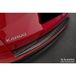 Zwart-Chroom Avisa Zwart-Chroom RVS Achterbumperprotector compatibel met Skoda Karoq Facelift incl. Sportline 2022- 'Ribs'