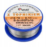 Merkloos / Sans marque Merkloos Soldeertin met Flux 0.7mm 100g - Professioneel en Hobby