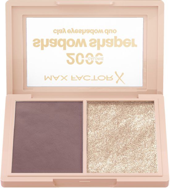 Max Factor 2000 Calorie Shadow Shaper Duo, 030 Shell Shadow