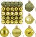 vidaXL Kerstballenset - 100 stuks - Lichtgroen - 4 cm - Polystyreen