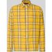 Tommy Hilfiger Slub Twill Check Relaxed Midway Jaune/check
