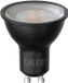 Calex GU10 LED Spot, Dag en Nacht Sensor, 4W, Warm Wit Licht (2700K), Zwart