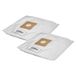 vhbw 10x Sacs Compatible Avec Eta 466 Serie - Onyx, 460 Serie - O3, 458 Serie - Viva Aspirateur - Microfibre Non Tissée, 31,5cm X 30cm Blanc