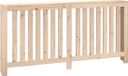 vidaXL Radiatorombouw 169x19x84 cm massief grenenhout