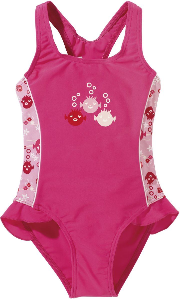 Beco Sealife badpak - SPF 50+ - roze - maat 110