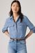 Levi's Elaine Chemise utilitaire - Femme - M - Lavage moyen / Get In Line