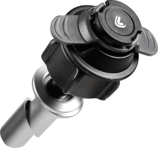 lampa Optiline Stem Balhoofdbevestiging Telefoonhouder Motor 15-17 mm - Zwart