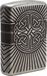 Zippo Armor Case Celtic Cross Antique Silver Lighter
