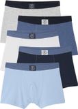 Vertbaudet Set van 5 effen boxershorts voor jongens