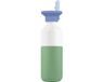 Dopper Steel Bouteille 350 ml x Flip Straw - Vert Frais