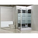 Xellanz Thermo Rechts Douchecabine - 120x90x228cm - Aluminium - 5mm Glas