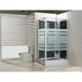 Xellanz Thermo Rechts Douchecabine - 120x90x228cm - Aluminium - 5mm Glas