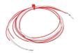 RS PRO PT100 testpunt weerstandsthermometer platina Ø 2 mm x 10 mm, -50 °C → +250 °C, 500 mm kabel