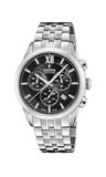 Festina Swiss Made Herenhorloge Anal. van RVS 316l Zilverkleurig