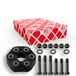 febi bilstein 43474 scharnierschijfset voor cardanas, 1 stuk | Compatibel met: BMW 5, 5 Touring