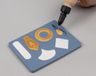 Sculpey Boetseermal geometric - Blauw