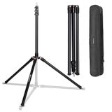 K&F Concept Heavy Duty Light Stand, Adjustable Height Maximum 90.5"/2.3m, Aluminum Alloy with Case for Photography/Studio/Youtube Video/Live Streaming