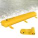 VEVOR Waterkering, 3,7 m lengte x 30,5 cm hoogte zandzak alternatief, waterbarrière voor overstromingen met geweldig waterdicht effect, herbruikbare PVC wateromleidingsbuizen, overstromingsbarrières