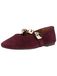 Steve Madden Ballerina Poppin | Bordeaux | Maat: 40