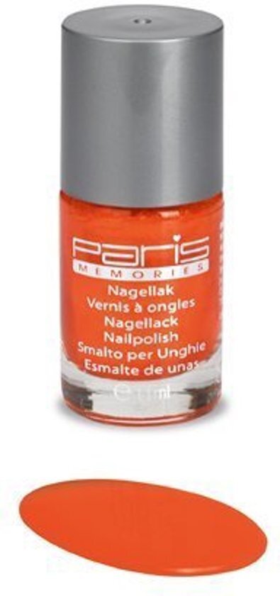 Paris Memories - Nagellak - oranje/roze - nummer 284 - 1 flesje met 11 ml.