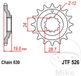 JT Sprockets JTF526.15 15T Staal Voorwiel