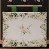 PETTI Artigiani Italiani - Ovenafdekking, ovenafdekking voor keuken, ovenafdekking, moderne botanische digitale druk, 100% Made in Italy