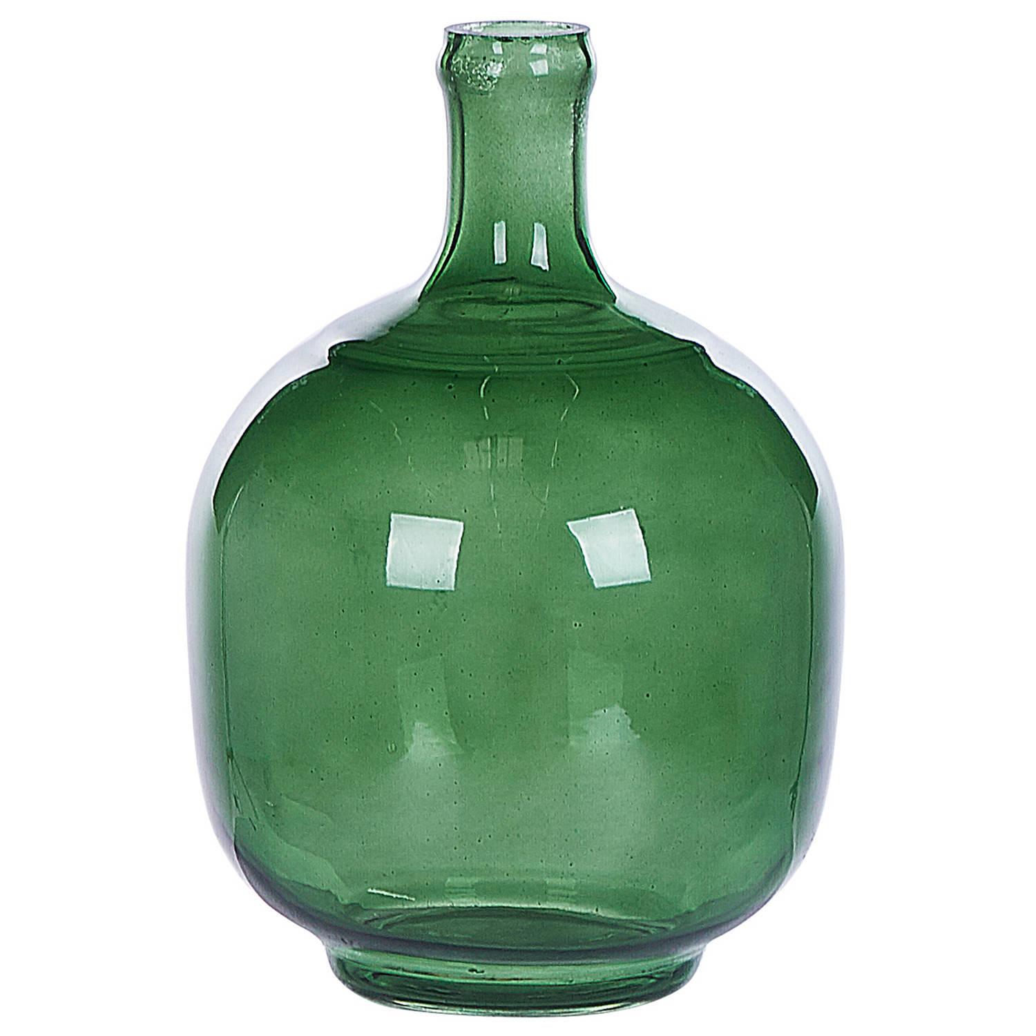 Beliani paratha - bloemenvaas-groen-glas