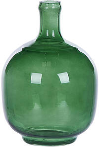 Beliani paratha - bloemenvaas-groen-glas