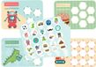Zindelijkheidsbox B.V. Système de récompense garçon - Entraînement à la propreté enfant - 20x carte de récompense - 120 autocollants - Diplôme de pipi