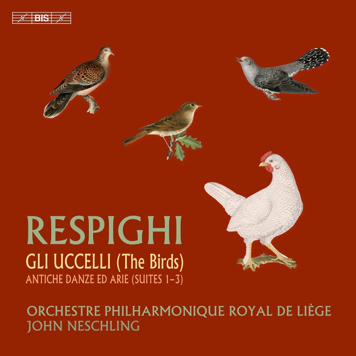 OUTHERE Orchestre Philharmonique Royal De Liège, John Neschling - The Birds & Ancient Dances And Airs (Super Audio CD)