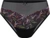 Hunkemöller Femme Lingerie Slip Lelie - Zwart - maat S