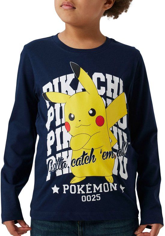 Name It Pokemon LS Shirt Junior - Maat 146/152