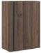 Saniclass Chaci Fonteinonderkast - 40x55cm - 1 deur - noten