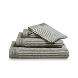 Vandyck Home Petit Ligne Olive Serviette d'invité 30x50
