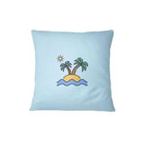 Bona Basics Decoratieve kussenhoes Lichtblauw 45x45 cm