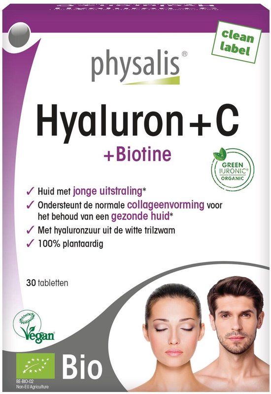 Physalis Hyaluron + C bio 30 Tabletten