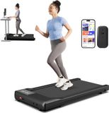 WalkingPad tapis de course - moteur de 2,5 CV - jusqu'à 6 km/h - capacité de charge de 136 kg - Bluetooth - noir