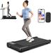 WalkingPad tapis de course - moteur de 2,5 CV - jusqu'à 6 km/h - capacité de charge de 136 kg - Bluetooth - noir