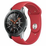 By Qubix Qubix Rubberen sportband Rood Geschikt voor Xiaomi Redmi Watch 5 Active / Redmi Watch 5 Lite