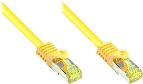 Alcasa 8070R-020Y netwerkkabel 2 m Cat7 S/FTP (S-STP) Geel