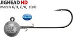 Spro Tête de jig 8/0 - 30 gram - Gris