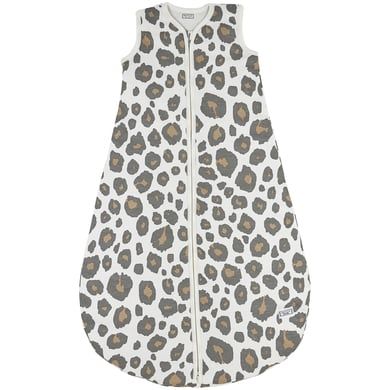 Meyco Slaapzak Jersey Gewatteerd Panter Neutraal