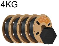 Filament d'imprimante 3D - PLA - Mat - Diamètre 1,75 mm - 4 kg - Noir
