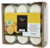 Decoris Geurkaarsen - Citrus Citronella geur - 54 stuks