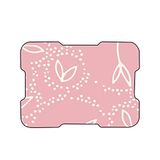 Bonamaison, Digitaal bedrukte muismat, antislip onderkant, voor kantoor en thuis, afmetingen: 22x18 cm